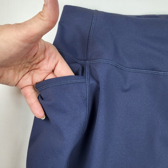 Skechers Los Angeles Navy Blue SKORT Womens Size S Pull-on Skirt with Shorts - Picture 9 of 12